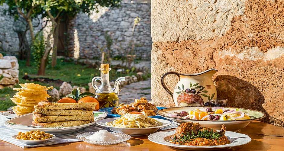 تاریخچه غذایی یونان